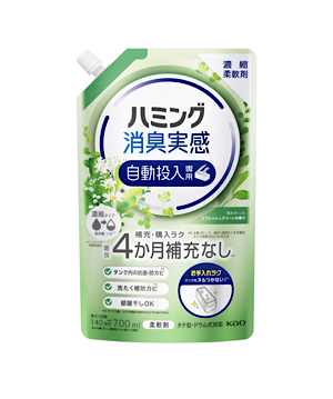KAO ハミング消臭実感 自動投入専用 リフレッシュグリーンの香り